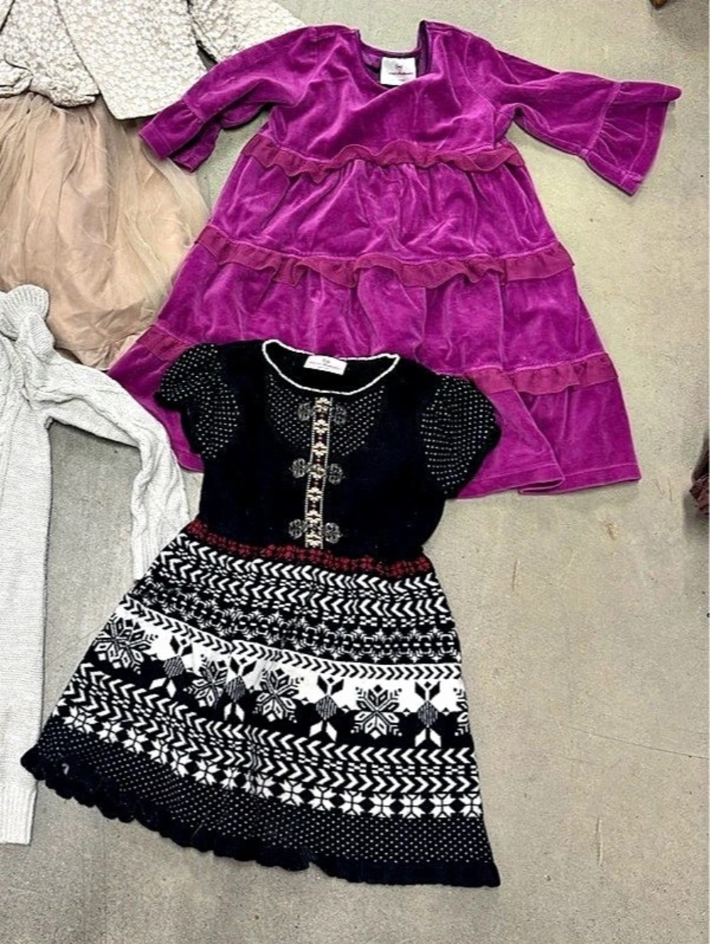 Hanna Andersson Sweater Dress Girls' Dress Lot